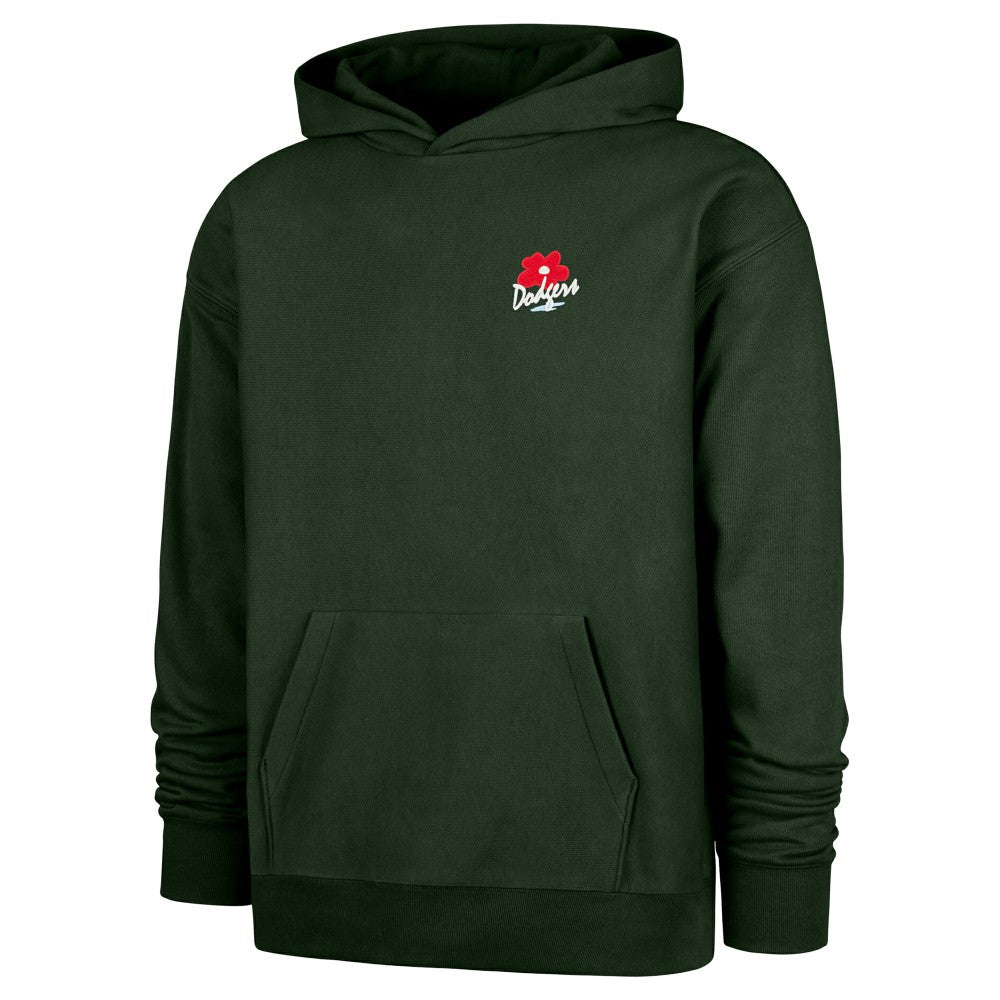 Los Angeles Dodgers '47 Gallery Foundation Hoodie - Dark Green - 47 brand Lifestyle