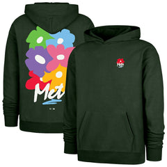 New York Mets '47 Gallery Foundation Hoodie - Dark Green - 47 brand Sale