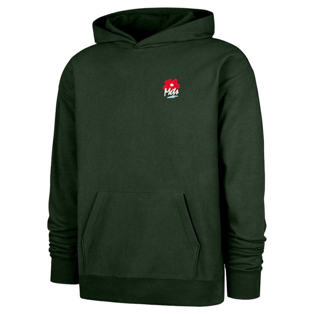 New York Mets '47 Gallery Foundation Hoodie - Dark Green - 47 brand Sale