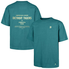 Detroit Tigers '47 Leon Foundation T-Shirt - Hunter Green - 47 brand Lifestyle