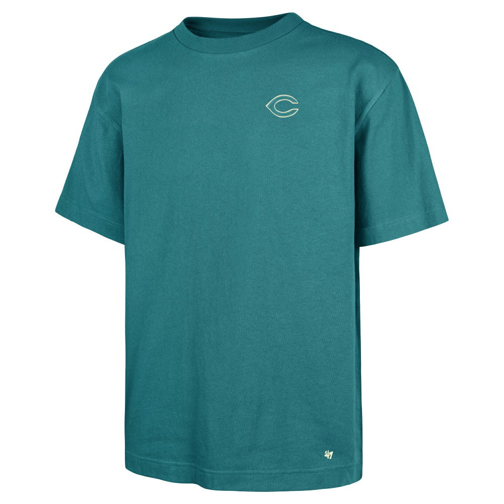 Cincinnati Reds '47 Leon Foundation T-Shirt - Hunter Green - 47 brand on Sale