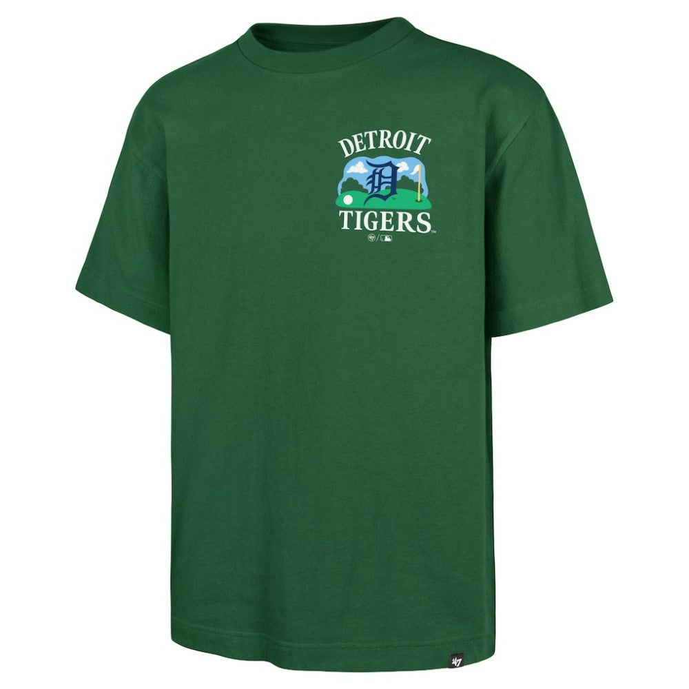 Detroit Tigers '47 Plackard Foundation T-Shirt - Green - 47 brand Online