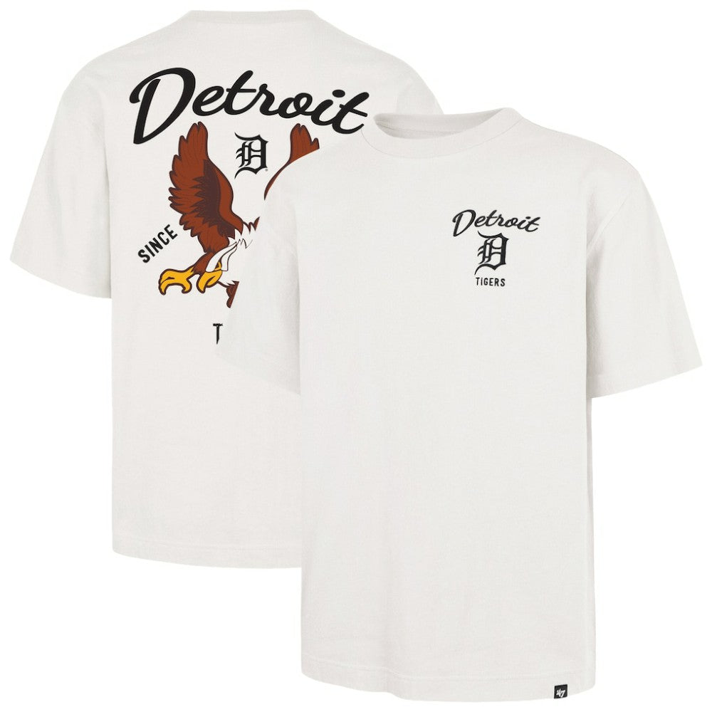 Detroit Tigers '47 Souvenir Eagle Foundation T-Shirt - Cream - 47 brand Discount
