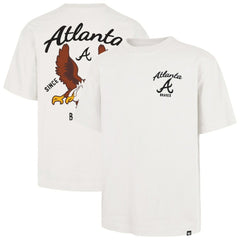Atlanta Braves '47 Souvenir Eagle Foundation T-Shirt - Cream - 47 brand on Sale