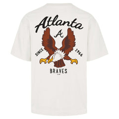 Atlanta Braves '47 Souvenir Eagle Foundation T-Shirt - Cream - 47 brand on Sale