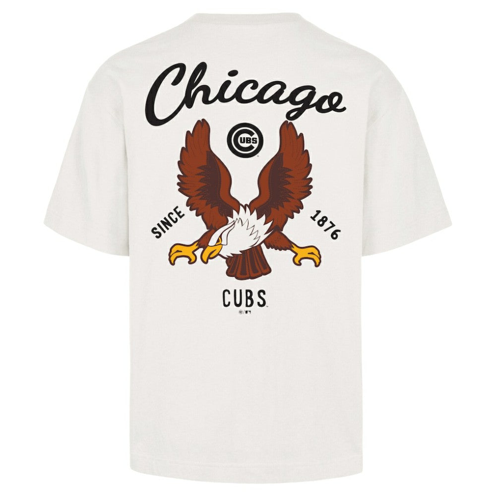 Chicago Cubs '47 Souvenir Eagle Foundation T-Shirt - Cream - 47 brand Discount
