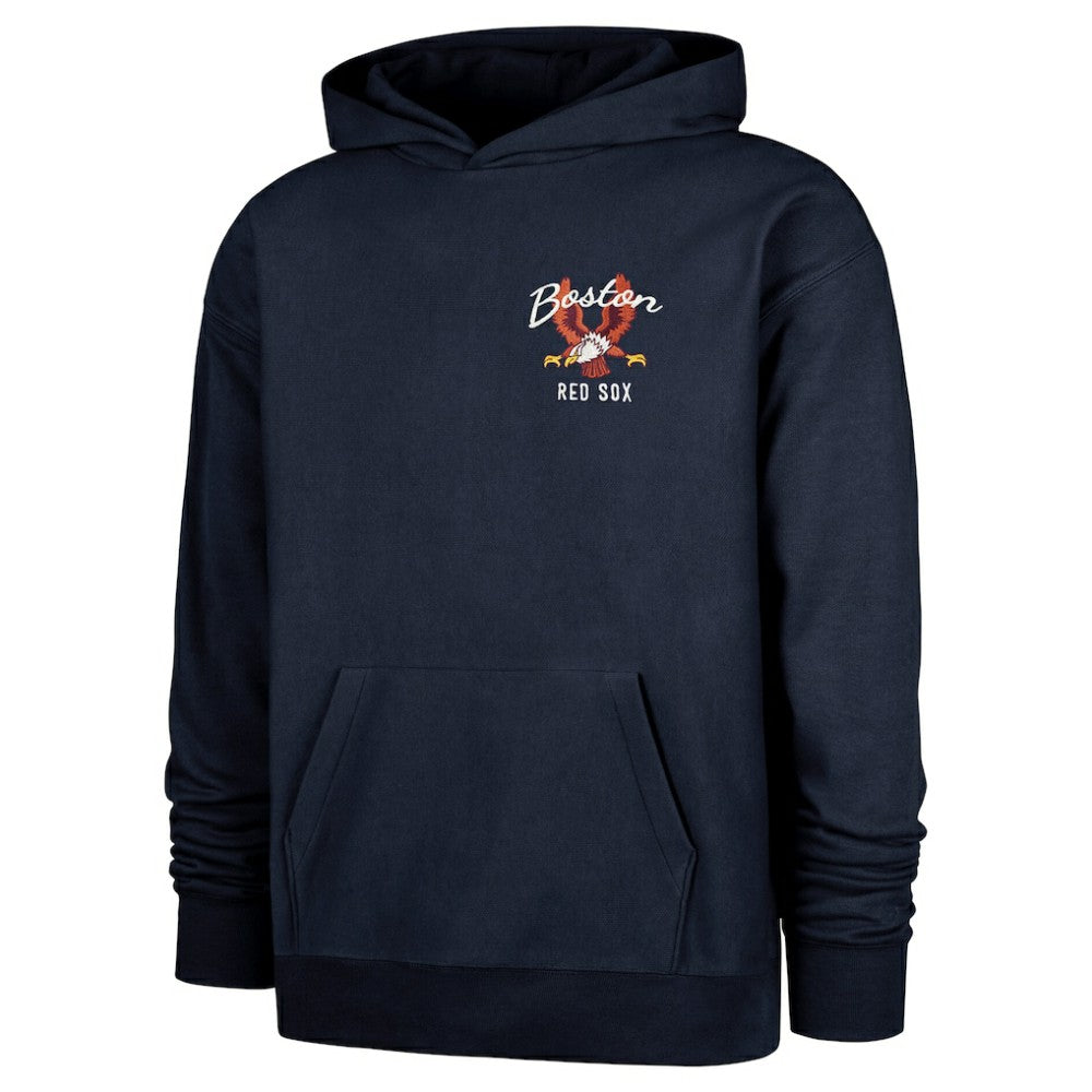 Boston Red Sox '47 Souvenir Laurels Foundation Hoodie - Navy - 47 brand Online