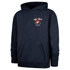 New York Yankees '47 Souvenir Laurels Foundation Hoodie - Navy - 47 brand on Sale