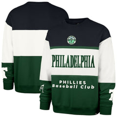 Philadelphia Phillies '47 Tee Up Maximalist Fleece Sweatshirt - Green - 47 brand Lifestyle