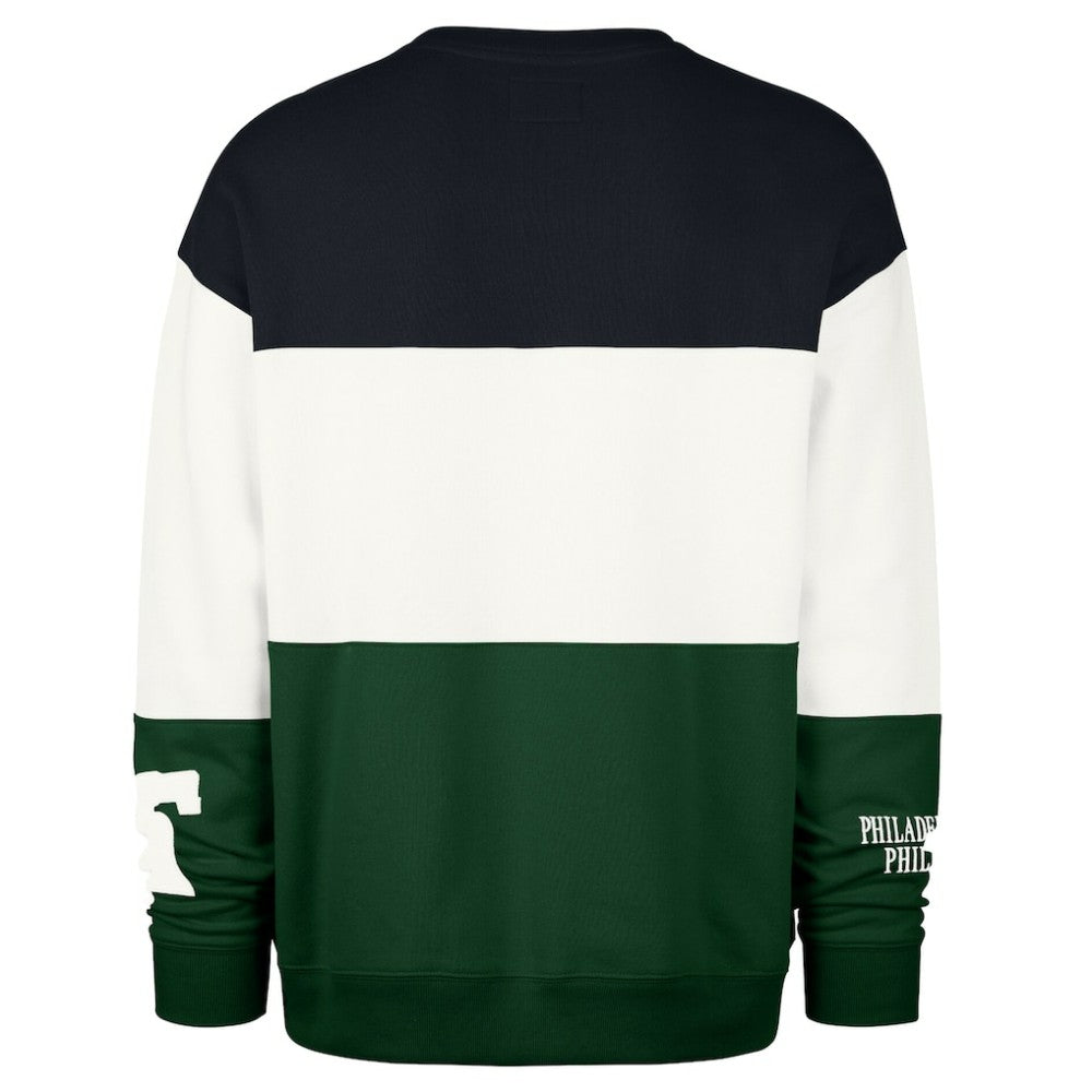 Philadelphia Phillies '47 Tee Up Maximalist Fleece Sweatshirt - Green - 47 brand Lifestyle