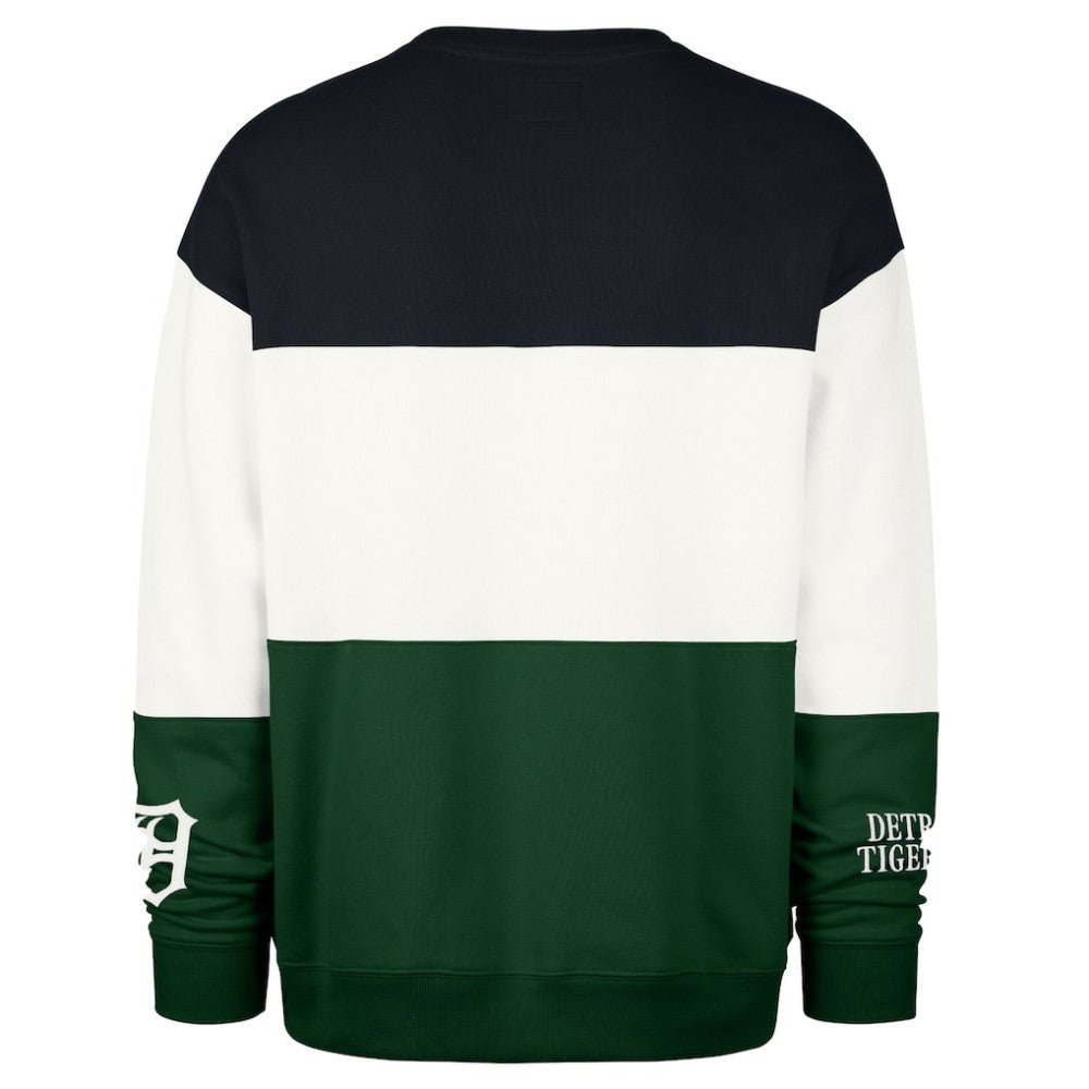 Detroit Tigers '47 Tee Up Maximalist Fleece Sweatshirt - Green - 47 brand Discount