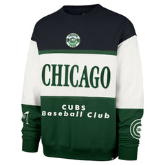 Chicago Cubs '47 Tee Up Maximalist Fleece Sweatshirt - Green - 47 brand Sale