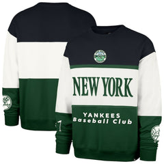 New York Yankees '47 Tee Up Maximalist Fleece Sweatshirt - Green - 47 brand Lifestyle