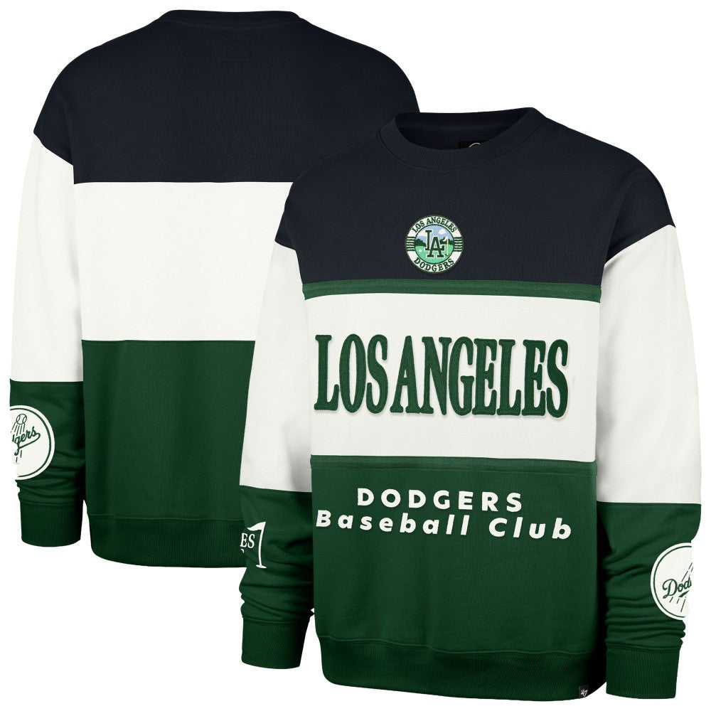Los Angeles Dodgers '47 Tee Up Maximalist Fleece Sweatshirt - Green - 47 brand Sale