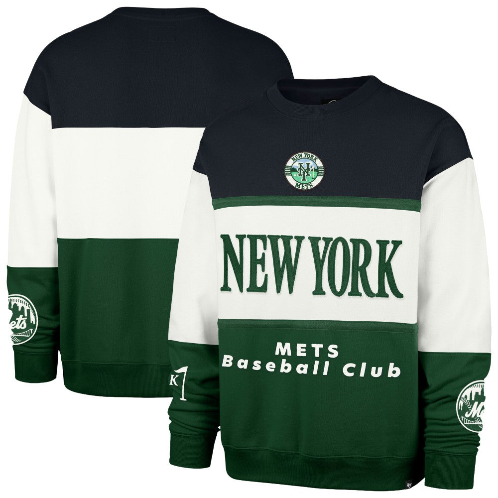 New York Mets '47 Tee Up Maximalist Fleece Sweatshirt - Green - 47 brand Sale