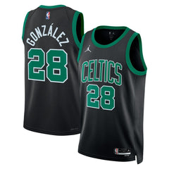 Hugo González Boston Celtics Jordan Brand Unisex Swingman Jersey Black Statement Edition