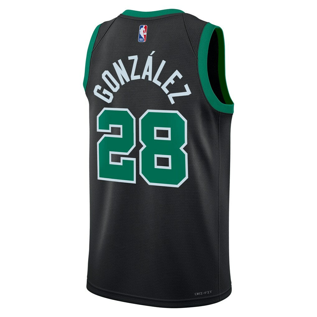 Hugo González Boston Celtics Jordan Brand Unisex Swingman Jersey Black Statement Edition