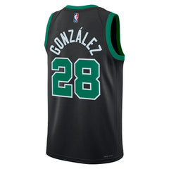 Hugo González Boston Celtics Jordan Brand Unisex Swingman Jersey Black Statement Edition