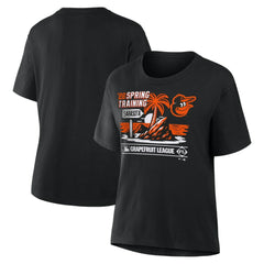 Baltimore Orioles Women's 2026 Spring Training Grapefruit League Hometown Special T-Shirt - Black - MLB Sale