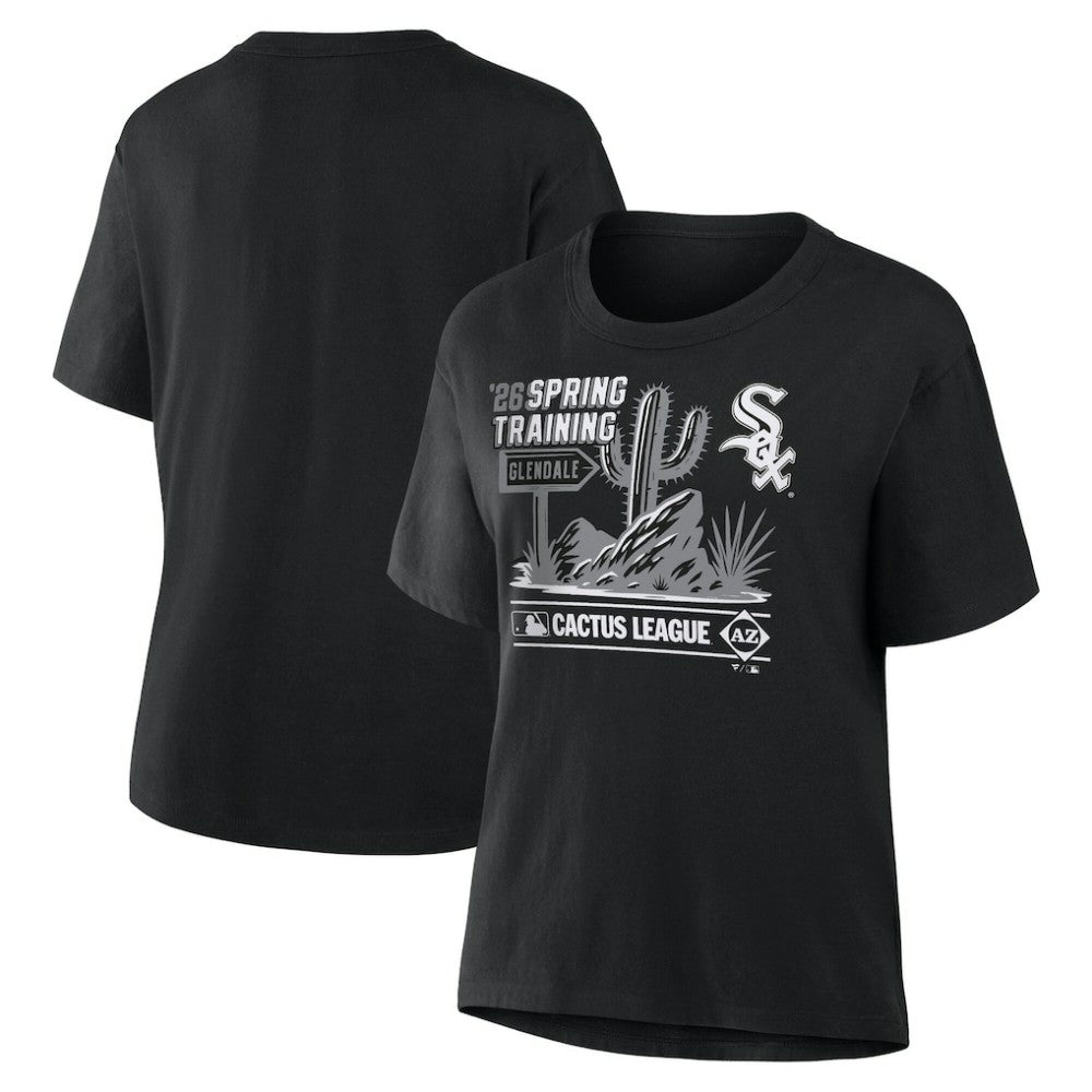 Chicago White Sox Women's 2026 Spring Training Cactus League Hometown Special T-Shirt - Black - MLB Online