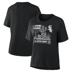 Chicago White Sox Women's 2026 Spring Training Cactus League Hometown Special T-Shirt - Black - MLB Online