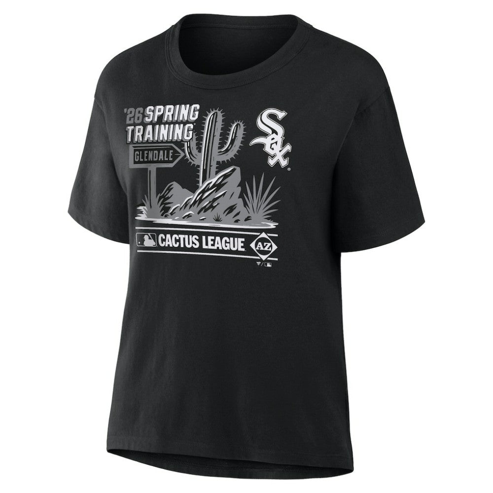 Chicago White Sox Women's 2026 Spring Training Cactus League Hometown Special T-Shirt - Black - MLB Online