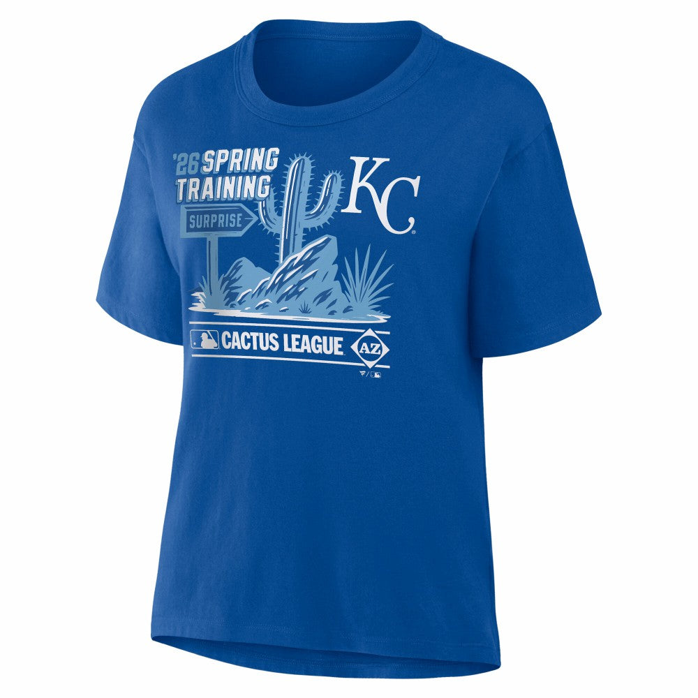 Kansas City Royals Women's 2026 Spring Training Cactus League Hometown Special T-Shirt - Royal - MLB on Sale