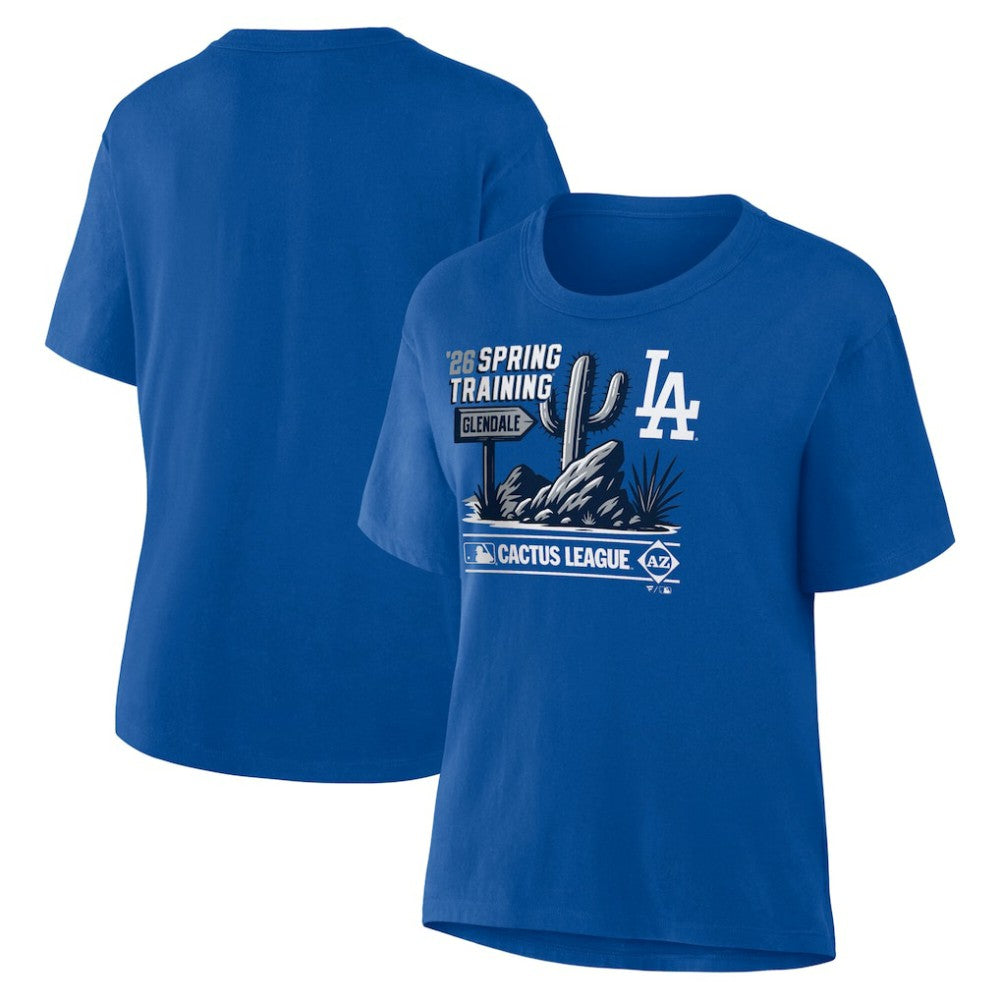 Los Angeles Dodgers Women's 2026 Spring Training Cactus League Hometown Special T-Shirt - Royal - MLB Lifestyle