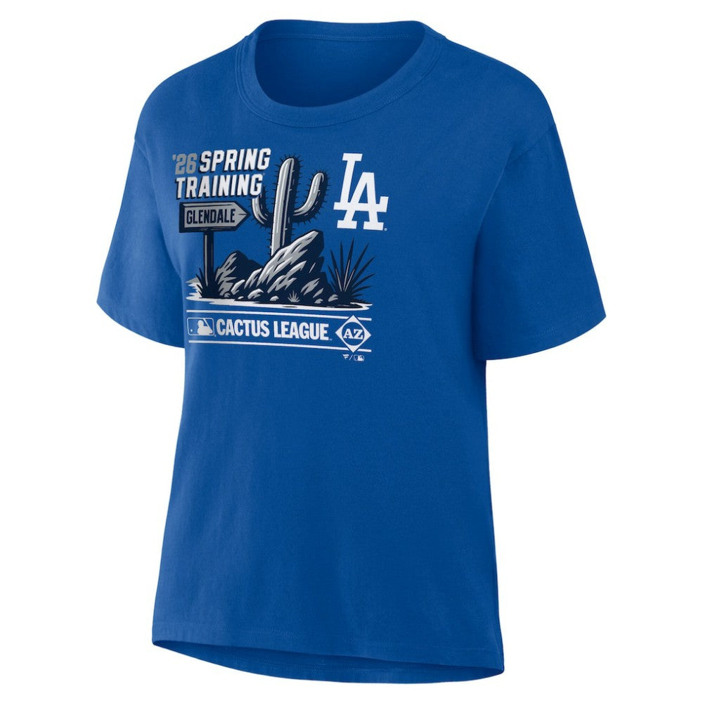 Los Angeles Dodgers Women's 2026 Spring Training Cactus League Hometown Special T-Shirt - Royal - MLB Lifestyle