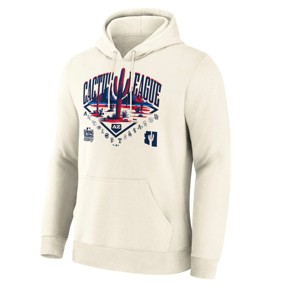 2026 Spring Training Cactus League Hoodie - Cream - MLB Discount