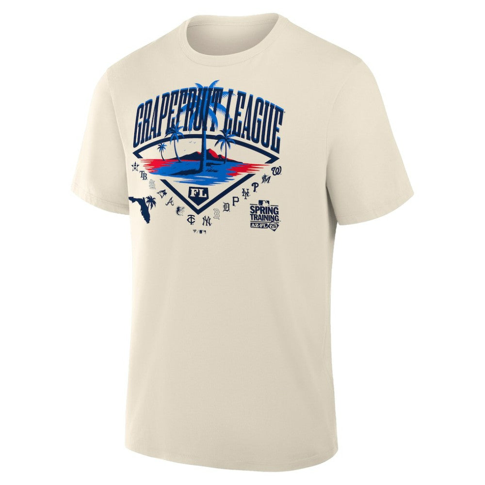 2026 Spring Training Grapefruit League T-Shirt - Cream - MLB Discount