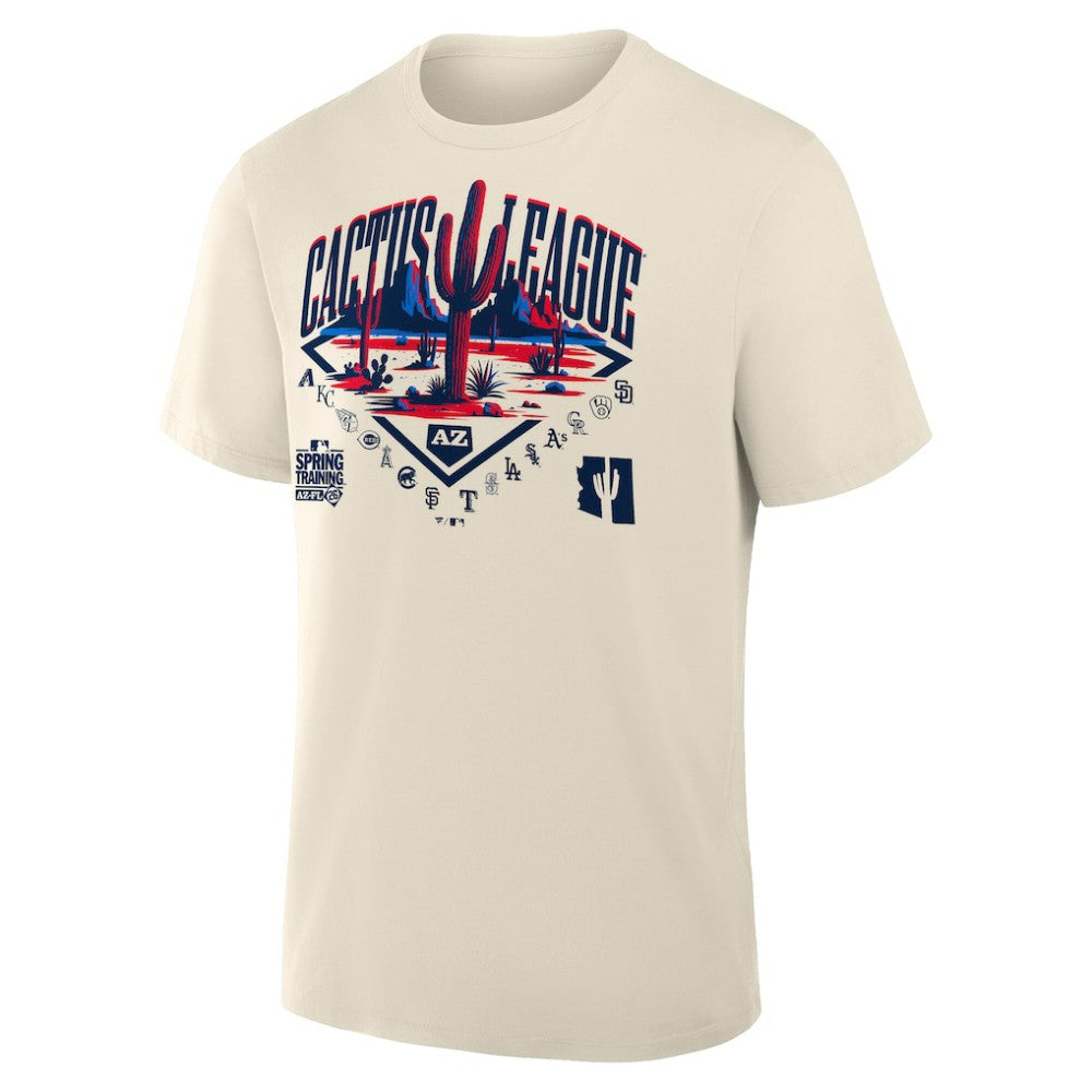 2026 Spring Training Cactus League T-Shirt - Cream - MLB on Sale