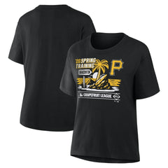 Pittsburgh Pirates Women's 2026 Spring Training Grapefruit League Hometown Special T-Shirt - Black - MLB Discount