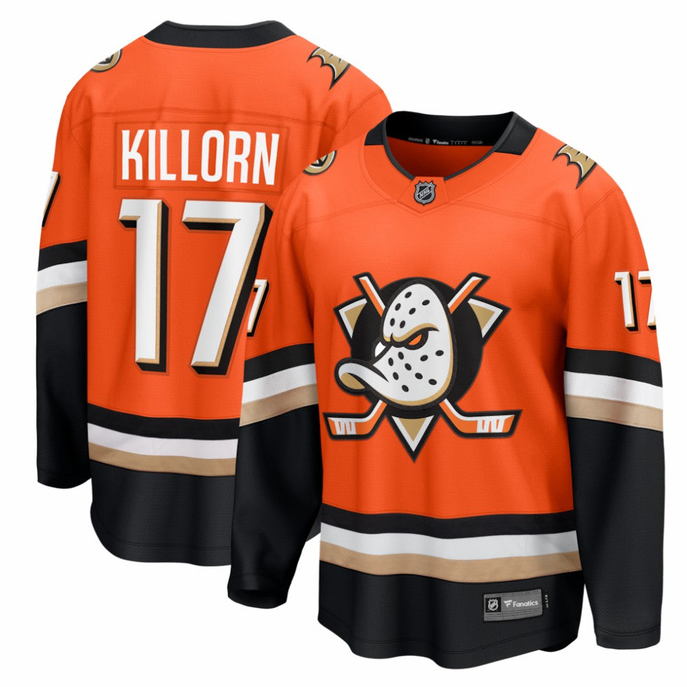 Alex Killorn Anaheim Ducks Fanatics Home Breakaway Jersey - Orange - NHL 203766959