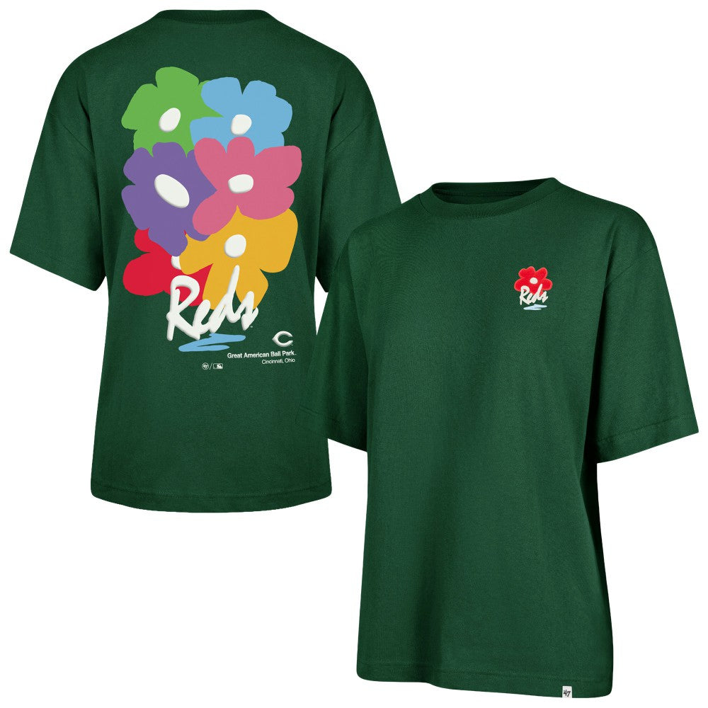 Cincinnati Reds '47 Unisex Gallery Foundation T-Shirt - Dark Green - 47 brand Discount