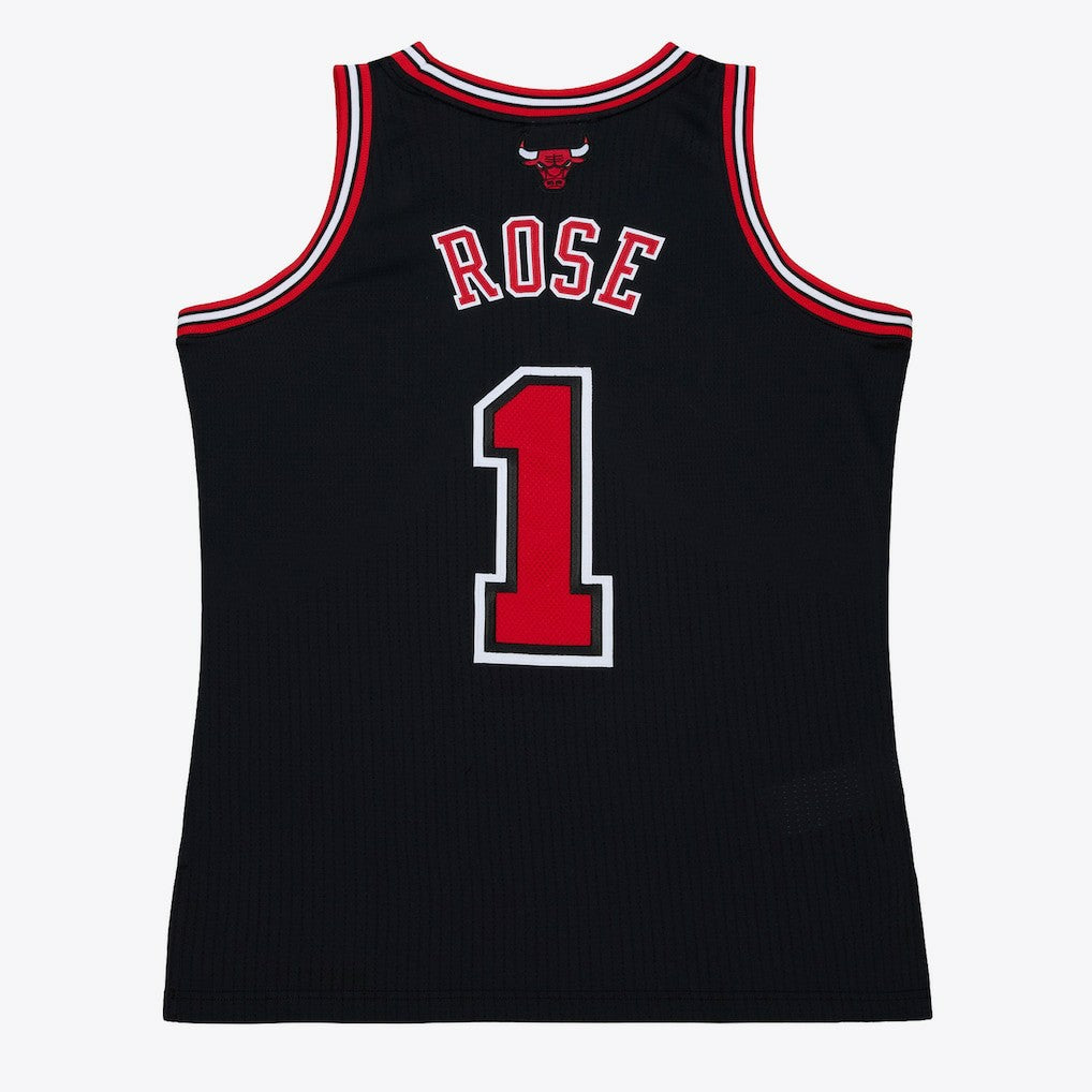 Derrick Rose Chicago Bulls 2010-11 Authentic Jersey for sale Black | Mitchell & Ness