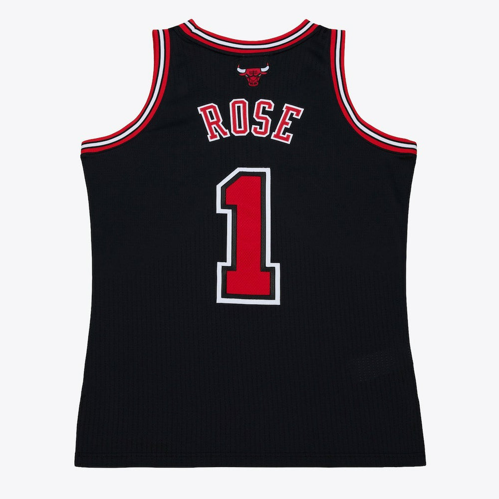 Derrick Rose Chicago Bulls 2010-11 Authentic Jersey for sale Black | Mitchell & Ness