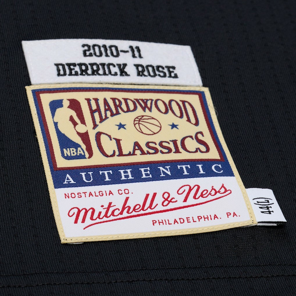 Derrick Rose Chicago Bulls 2010-11 Authentic Jersey for sale Black | Mitchell & Ness