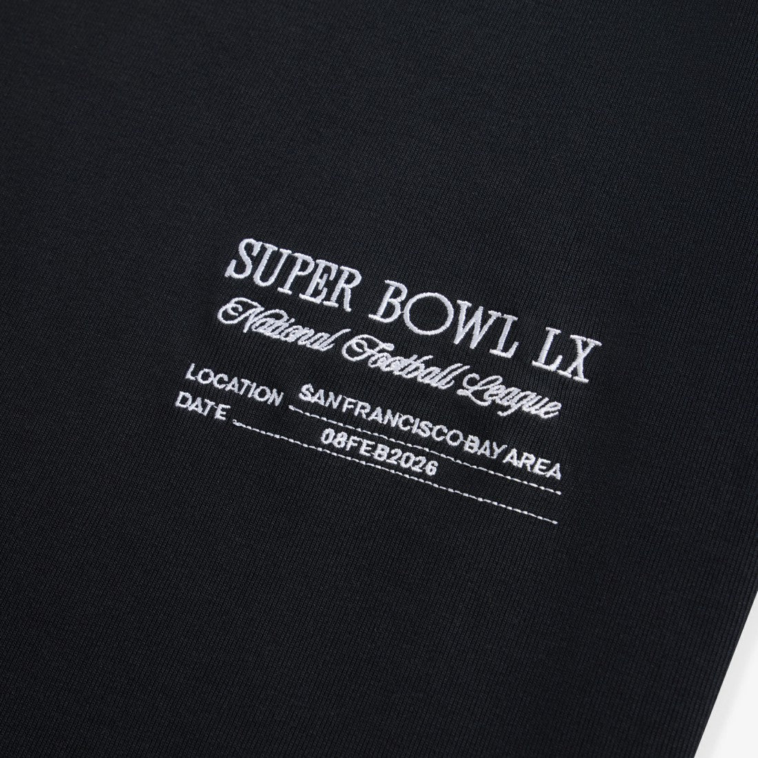 Off Season x NFL Unisex Super Bowl LX Graphic T-Shirt Black