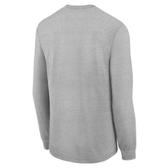 Nike New England Patriots Youth 2025 AFC Champions Locker Room Trophy Collection Long Sleeve T-Shirt Gray