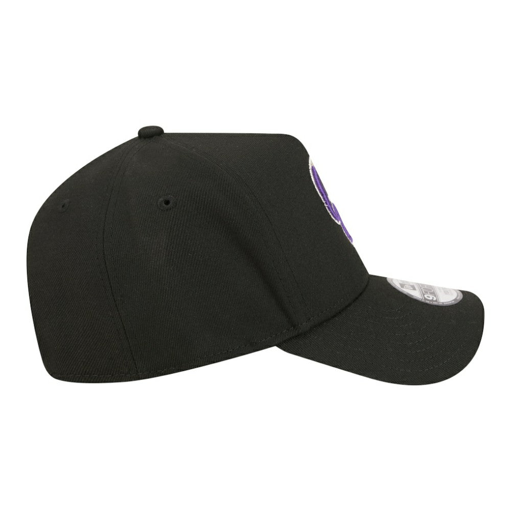 Colorado Rockies New Era Youth 9FORTY A-Frame Adjustable Hat - Black - New Era on Sale
