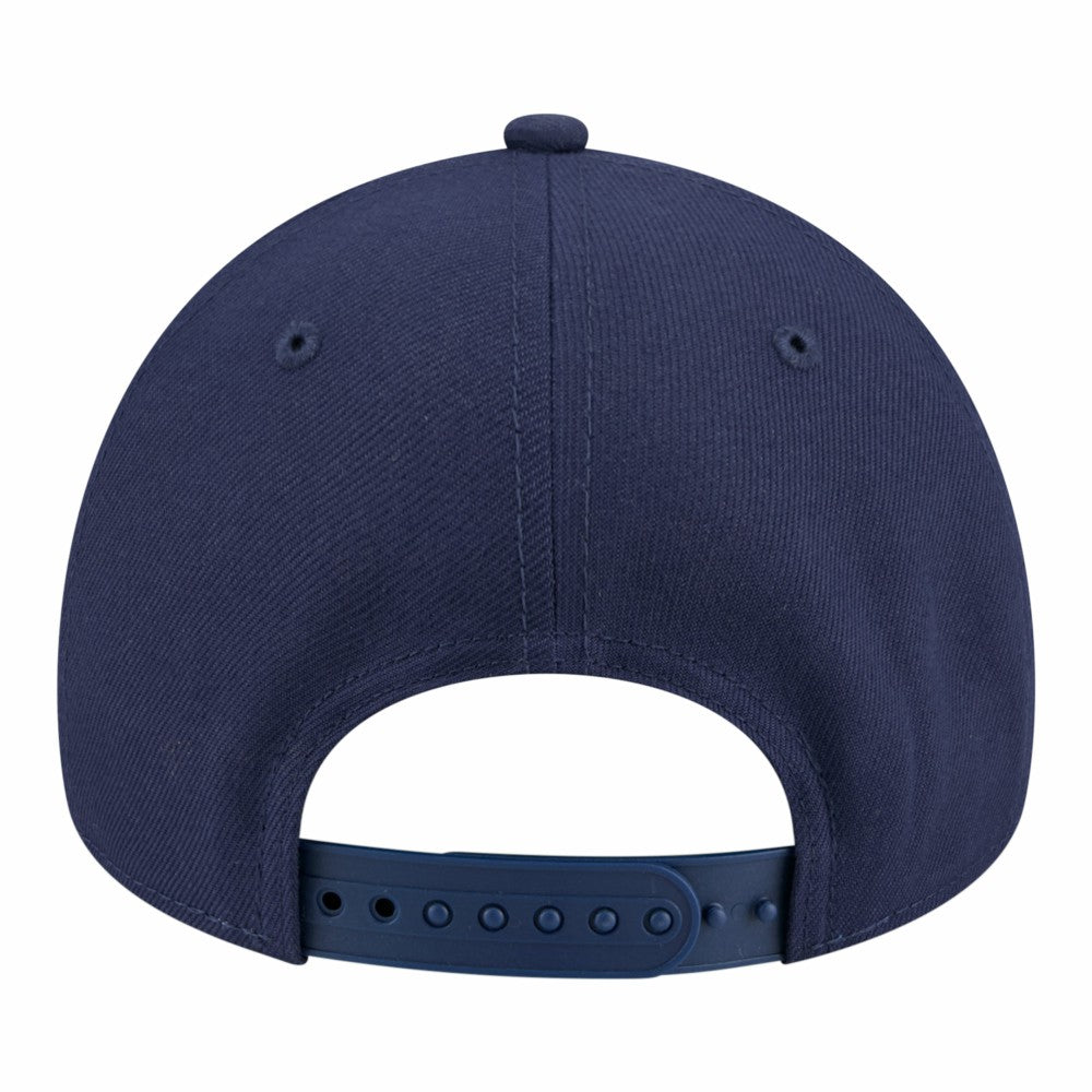 Milwaukee Brewers New Era Youth 9FORTY A-Frame Adjustable Hat - Navy - New Era Lifestyle