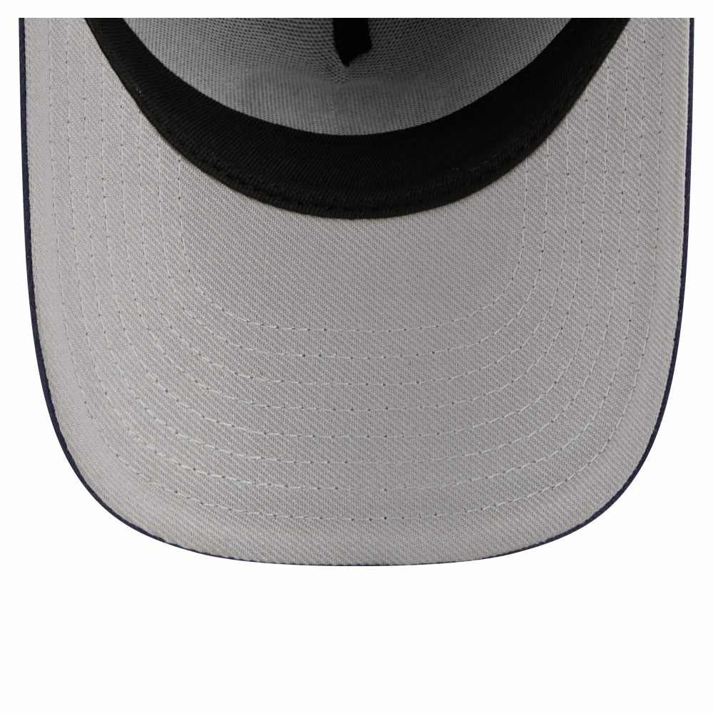 Milwaukee Brewers New Era Youth 9FORTY A-Frame Adjustable Hat - Navy - New Era Lifestyle
