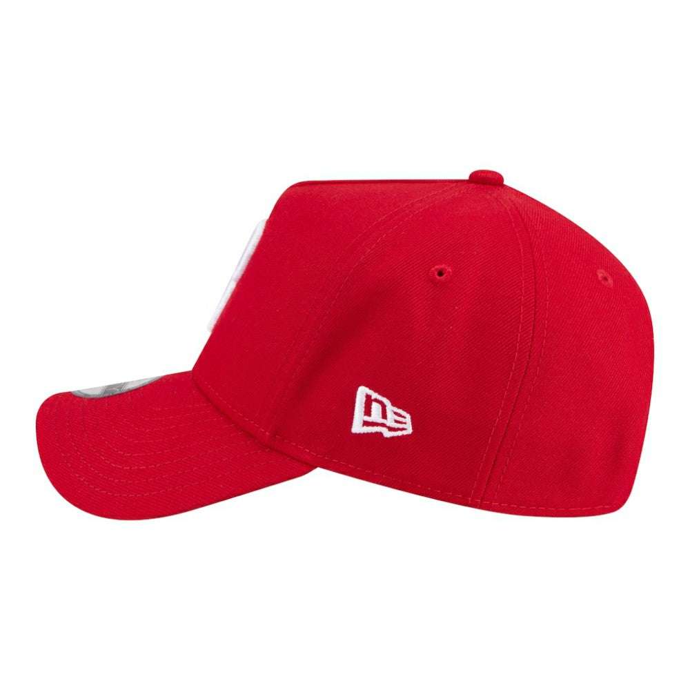 Philadelphia Phillies New Era Youth 9FORTY A-Frame Adjustable Hat - Red - New Era Online