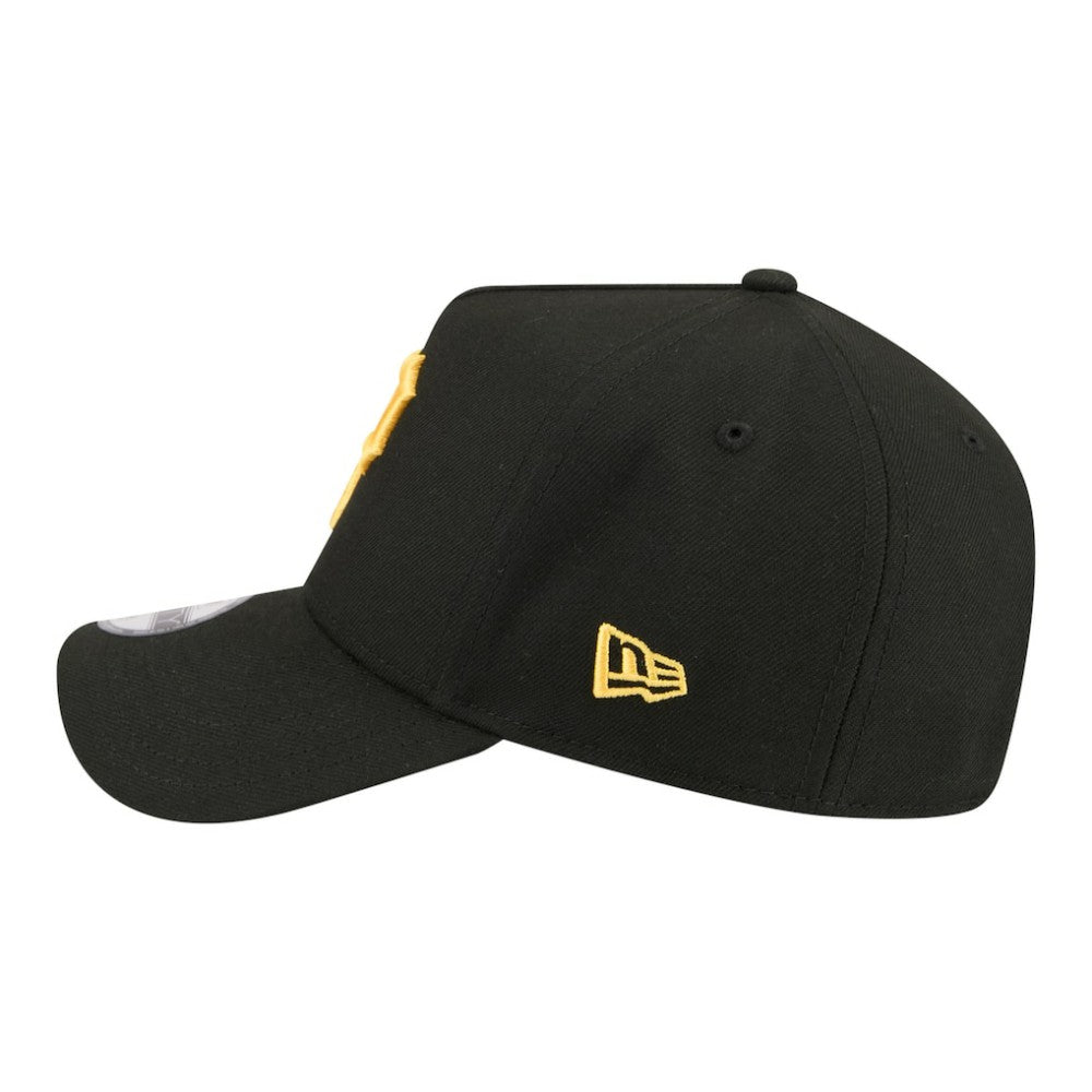 Pittsburgh Pirates New Era Youth 9FORTY A-Frame Adjustable Hat - Black - New Era Online