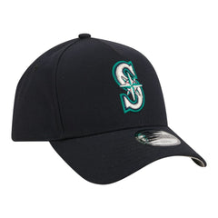 Seattle Mariners New Era Youth 9FORTY A-Frame Adjustable Hat - Navy - New Era Discount