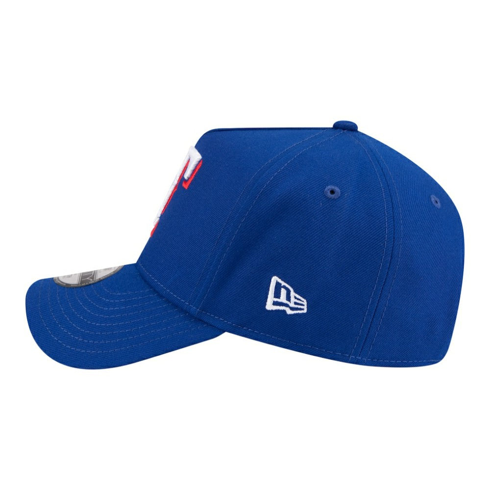 Texas Rangers New Era Youth 9FORTY A-Frame Adjustable Hat - Royal - New Era Discount