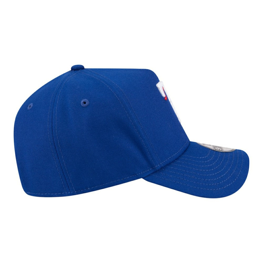 Texas Rangers New Era Youth 9FORTY A-Frame Adjustable Hat - Royal - New Era Discount