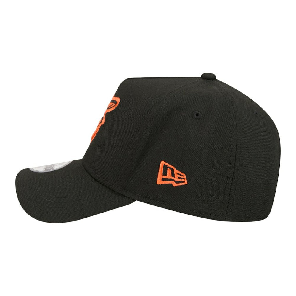 Baltimore Orioles New Era Youth 9FORTY A-Frame Adjustable Hat - Black - New Era Sale