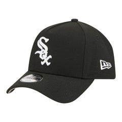 Chicago White Sox New Era Youth 9FORTY A-Frame Adjustable Hat - Black - New Era Lifestyle